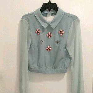 Open back Dressy blouse